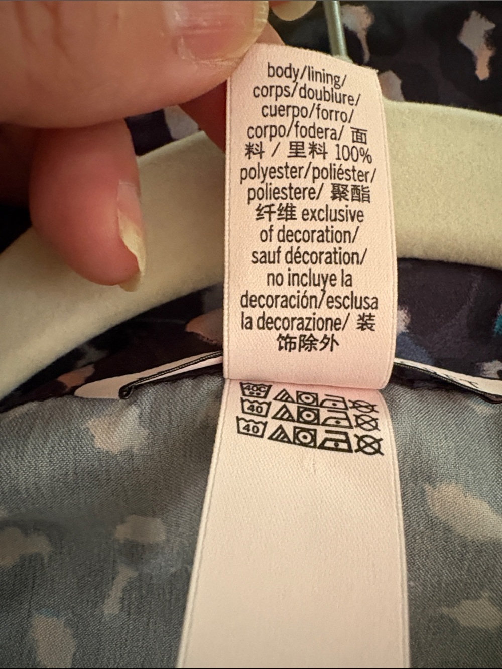Victoria's Secret Black Printed Button-Front Pajama Set with Pink Accents - Picture 11 of 11
